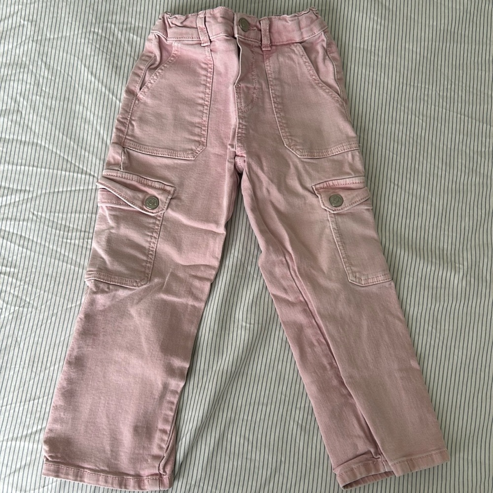 Zara Pink Cargo Jean